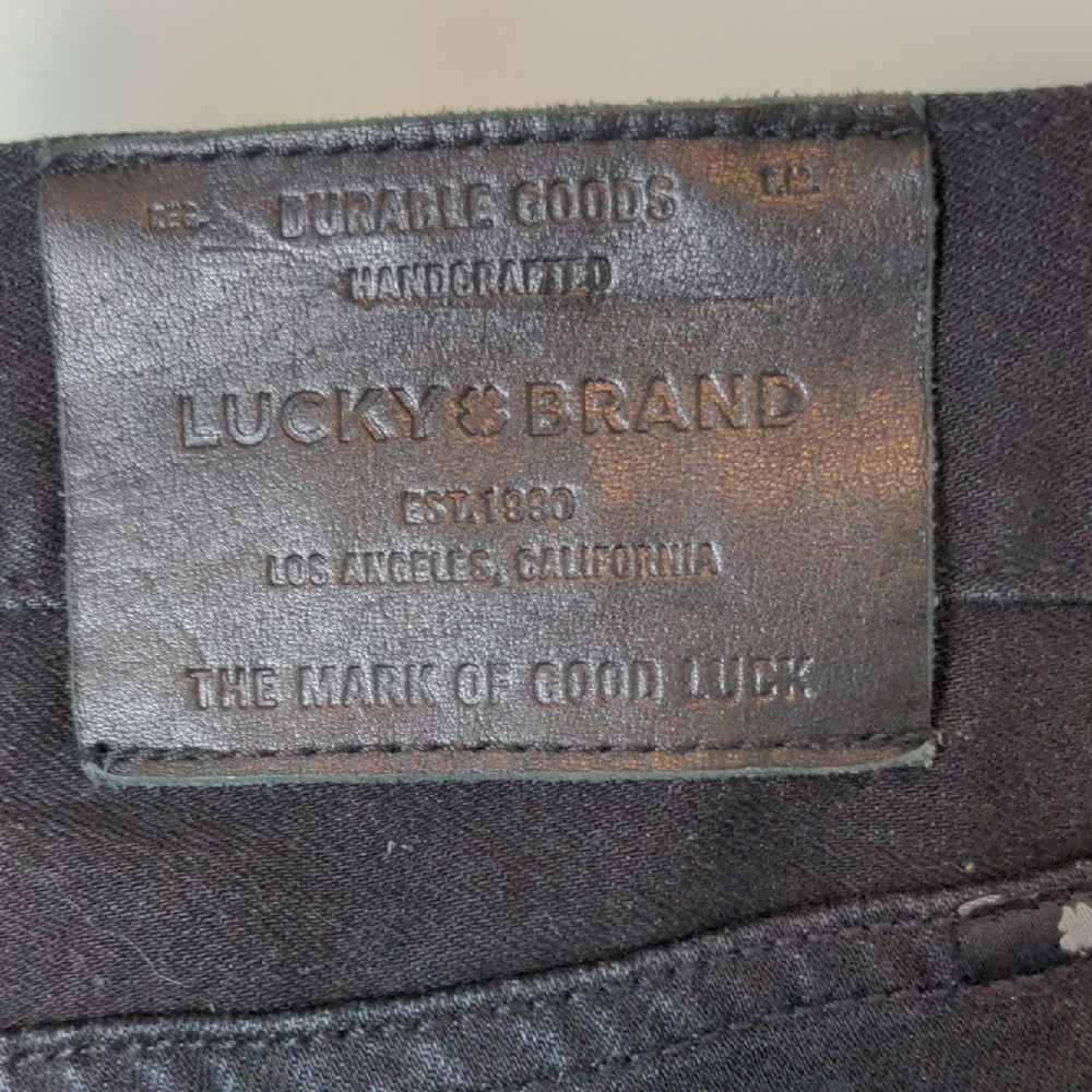 Lucky Brand Black Slim Jeans Versatile Fit - Picture 9 of 10